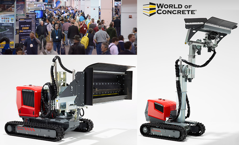 Aquajet at World of Concrete 2015